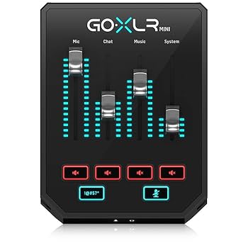 GOXLR マルチトラックオーディオインターフェイス GOXLR マルチトラックオーディオインターフェイス YouTuberに